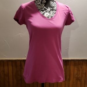 JC Penny V Neck Short Sleeve Shirt
